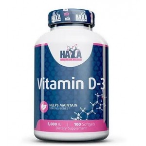 Вітамін Д3 5000 МО, HAYA LABS, Vitamin D-3 5000 МО