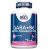 Гамма-аміномасляна кислота + Вітамін В6, HAYA LABS, Gaba + B6 500 мг - 100 веган капс