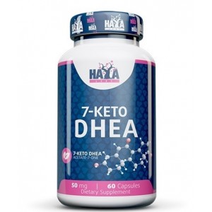 7-Кето Дегідроепіандростерон (метаболіт DHEA), HAYA LABS, 7-KETO DHEA 50 мг - 60 капс
