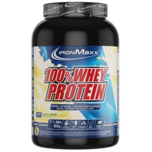 Сывороточный концентрат, IronMaxx, 100% Whey Protein - 900 г 