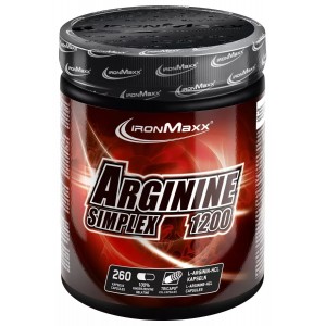 L-Аргинин в капсулах, IronMaxx, Arginin Simplex 1200 - 260 капс