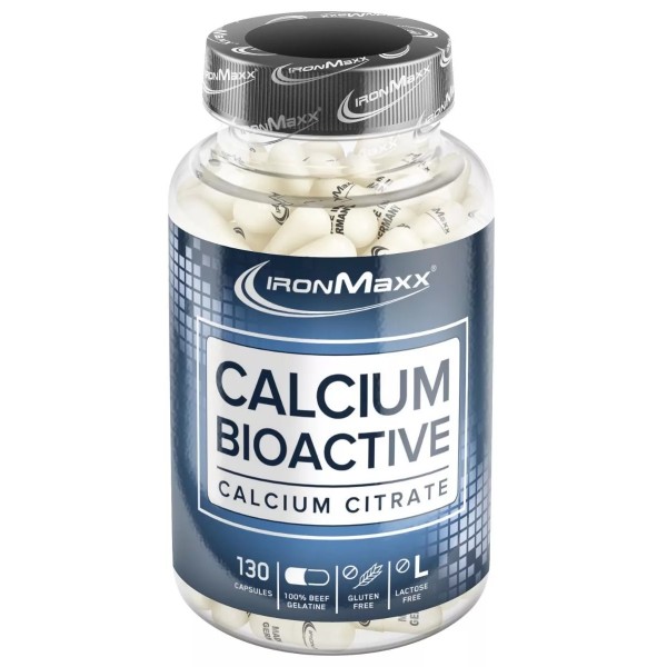 Кальций, IronMaxx, Calcium Bioactive - 130 капс