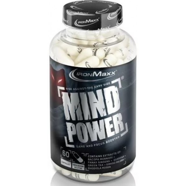 Комплекс ноотропів для головного мозку, IronMaxx, Mindpower - 60 капс