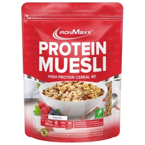 Протеїнові мюслі, IronMaxx, Protein Müsli - 550 г