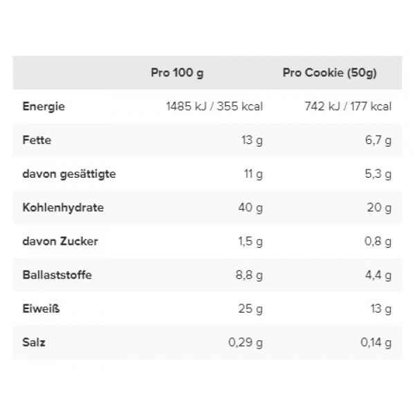 Протеїнове печиво без цукру, IronMaxx, Protein Cookie - 50 г