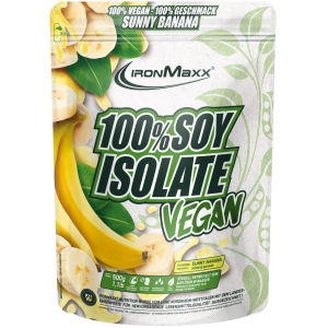 Соевый изолят, IronMaxx, 100% Vegan Soy Protein Isolate - 500 г