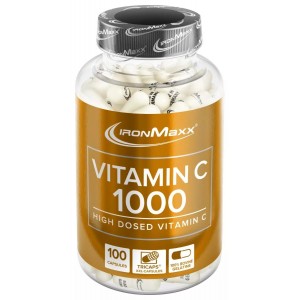 Вітамін С, IronMaxx, Vitamin C 1000 - 100 капс