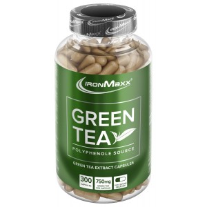 Экстракт зеленого чая, IronMaxx, Green Tea - 130 капс
