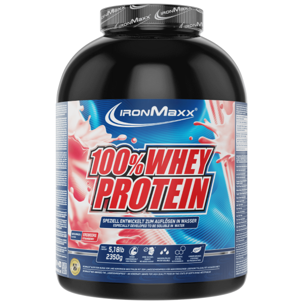 Сывороточный концентрат, IronMaxx, 100% Whey Protein - 2,3 кг