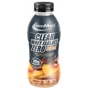 Напиток протеин без лактозы, IronMaxx, Clear Whey Isolate RTD - 500 мл