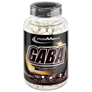 Гамма-аміномасляна кислота, IronMaxx, GABA - 100 капс