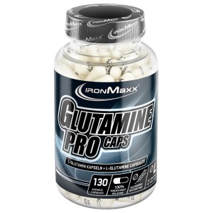L-Глютамін в капсулах, IronMaxx, Glutaminе Pro - 130 капс