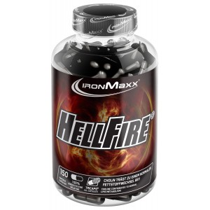 Жиросжигатель термогенный, IronMaxx, Hellfire Fatburner - 150 капс