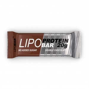 Батончик Lipo Bar 40% білка - 50 г - подвійний шоколад