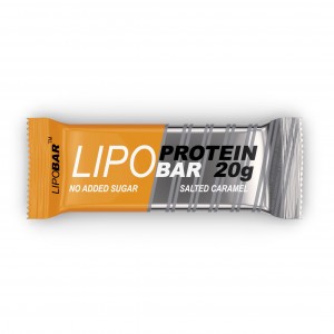 Батончик Lipo Bar 40% білка - 50 г - солона карамель