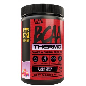 Незамінні амінокислоти БЦАА з кофеїном + електроліти, Mutant, BCAA Thermo - 258 г