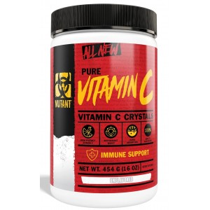 100% чистый витамин С (без вкуса), Mutant, Vitamin C - 454 г