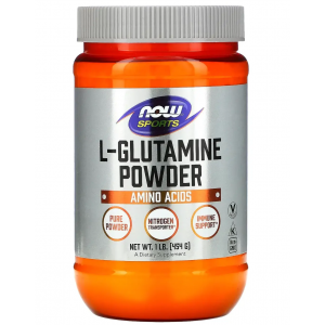 Глютамін в порошку, NOW, L-Glutamine NOW - 454 г