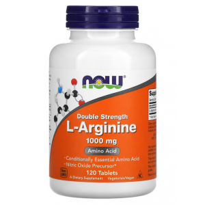 Л-Аргінін амінокислота, L-Arginine 1000 Mg NOW 