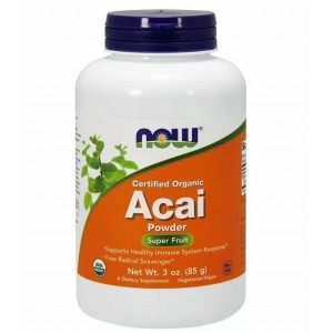 Порошок ягід асаї, NOW, Acai Powder - 85 г