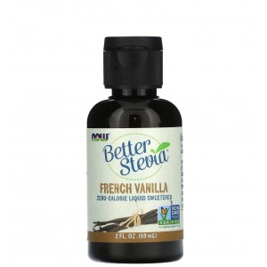 Подсластитель натуральный, NOW, Better Stevia Liquid Sweetener - 60 мл