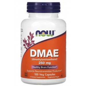 ДМАЕ (Диметиламиноэтанол) 250 мг, DMAE 250 мг - 100 веган капс