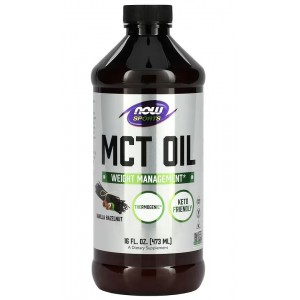 МСТ масло (Середньоланцюгові тригліцериди), NOW, MCT Oil 