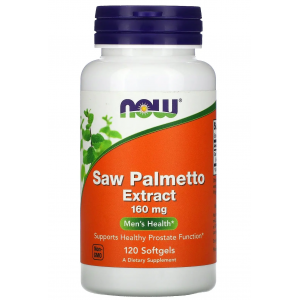 Екстракт Со Пальметто (здоров'я простати), NOW, Saw Palmetto Extract 160 мг