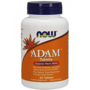Комплекс вітамінно-мінеральний для чоловіків, NOW Adam Male Multi - 60 таб