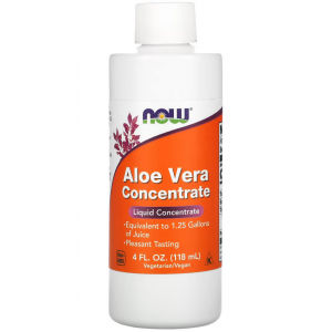 Алоэ Вера концетрат, NOW, Aloe Vera Concentrate - 118 мл
