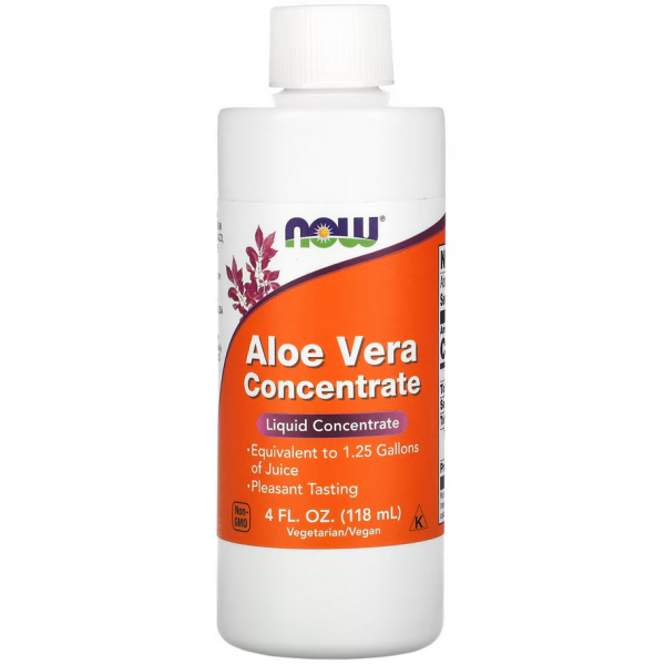 Алое вера, NOW, Aloe Vera Concentrate - 118 мл