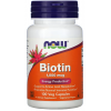 Біотин (Вітамін В7), NOW, BIOTIN 1000 мкг
