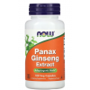 Женьшень екстракт, NOW, Panax Ginseng Extract 500 мг - 100 веган капс