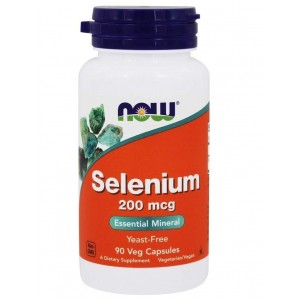 Селен (мінерал), NOW, SELENIUM 200 мкг 