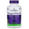 Омега-3 со вкусом лимона, Natrol, Omega-3 Fish Oil 1000 мг - 150 гель капс