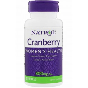 Клюква экстракт, Natrol, Cranberry Extract 800 мг - 30 капс