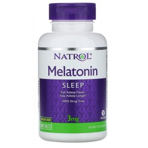 Мелатонін, Natrol, Melatonin 3 mg - 240 таб