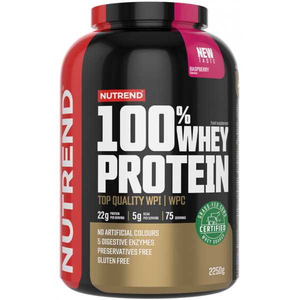 Протеїн з молочної сироватки, Nutrend, 100% Whey Protein - 2,2 кг