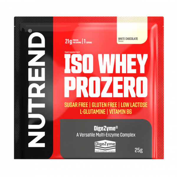 Протеин изолят (пробник), Nutrend,  Iso Whey ProZero - 25 г