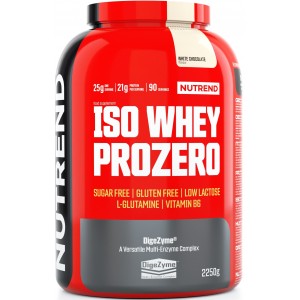 Протеїн без цукру + ензими, Nutrend, Iso Whey ProZero - 2,2 кг