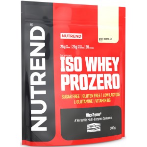 Протеїн ізолят сироватки з ензимами, Nutrend, Iso Whey ProZero - 500 г