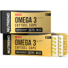 Омега 3 з додаванням вітаміну Д3, Nutrend, Omega 3 Plus - 120 гель капс