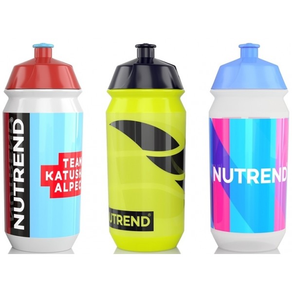 Пляшка для води, Nutrend, Sports Bottle 2019 - 500 мл - Біла