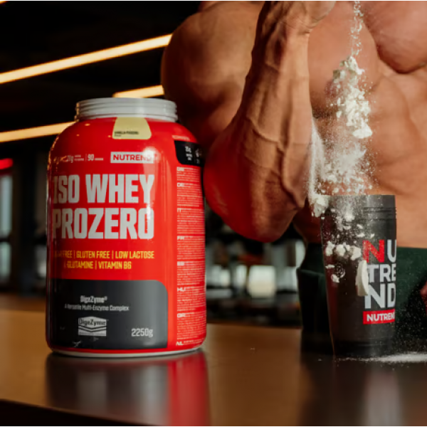 Протеин без сахара + энзимы, Nutrend, Iso Whey ProZero - 2,2 кг