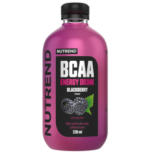 Напій ВСАА з кофеїном, таурином і вітамінами, Nutrend, BCAA Energy Drink - 330 мл