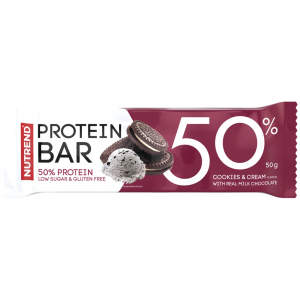 Батончик 50% білку (безцукру), Nutrend, Protein Bar - 50 г