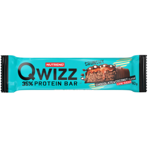Протеїновий батончик, Nutrend, Qwizz Protein Bar - 60 г - Шоколад-Кокос