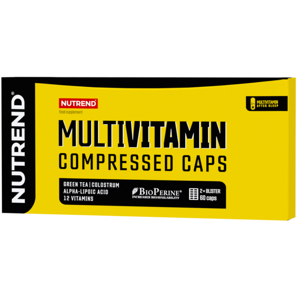 Мультивітаміни на кожен день, Nutrend, Multivitamin Compressed - 60 капс