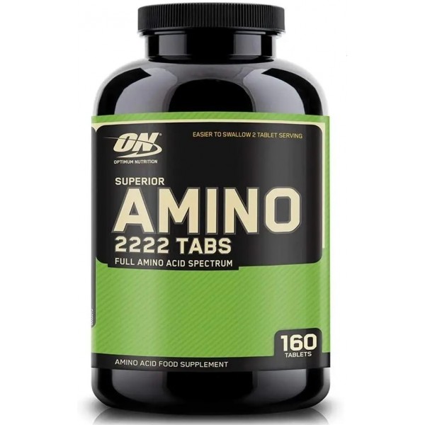 Комплексні амінокислоти, Optimum Nutrition, Amino 2222 - 160 таб