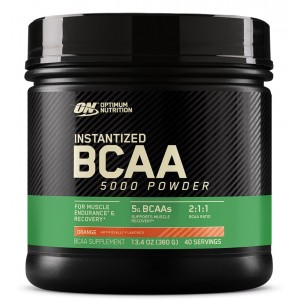 Незаменимые аминокислоты ВСАА, Optimum Nutrition, BCAA powder - 380 г